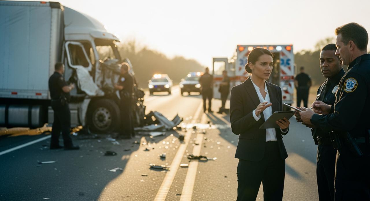 Who Can Be Held Responsible After a Truck Accident in Alabama