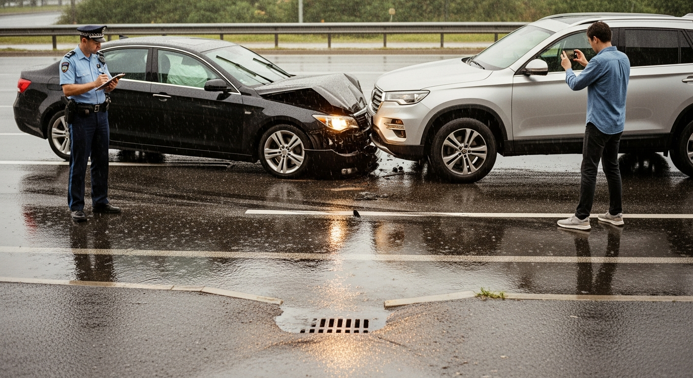 Hidden Dangers of Wet-Weather Car Accidents in Alabama