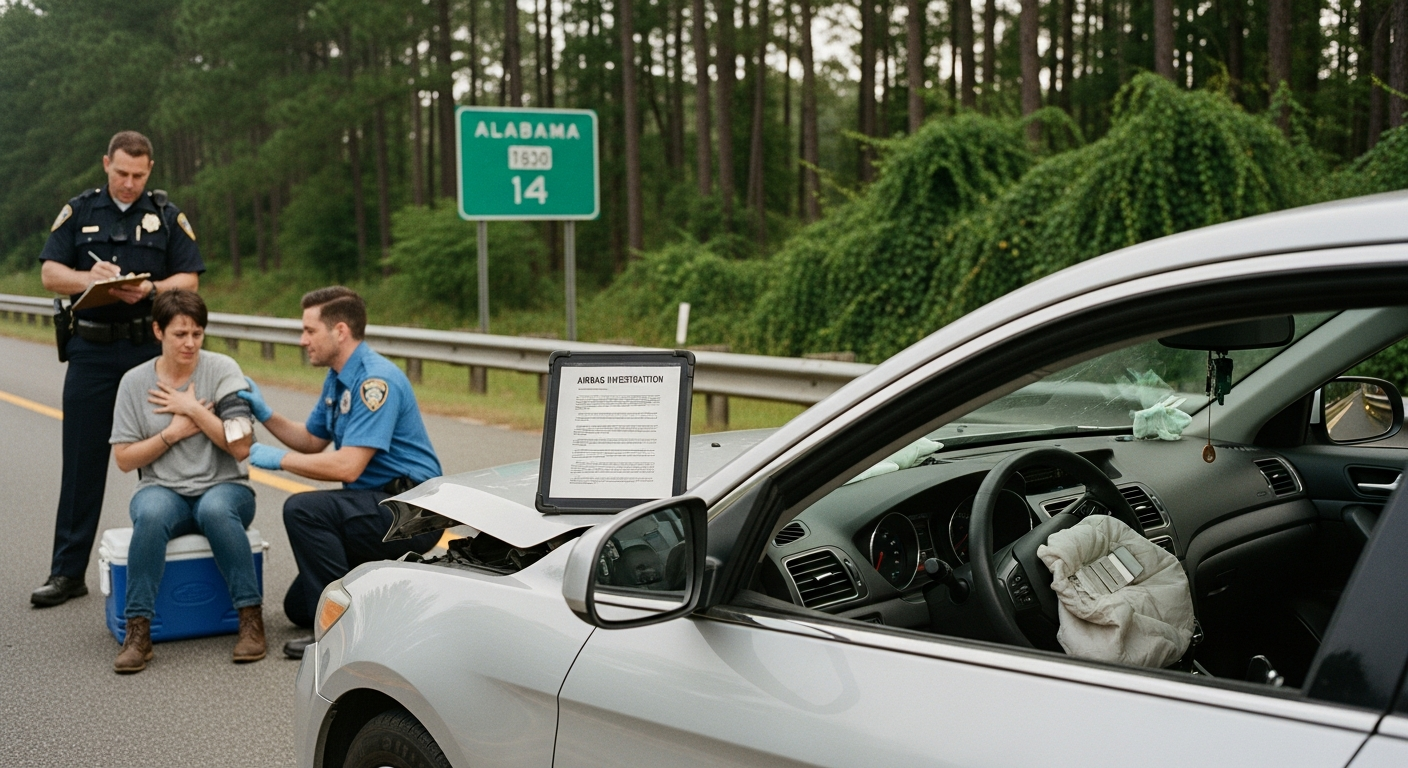 What to Do After a Defective Airbag Car Accident in Alabama